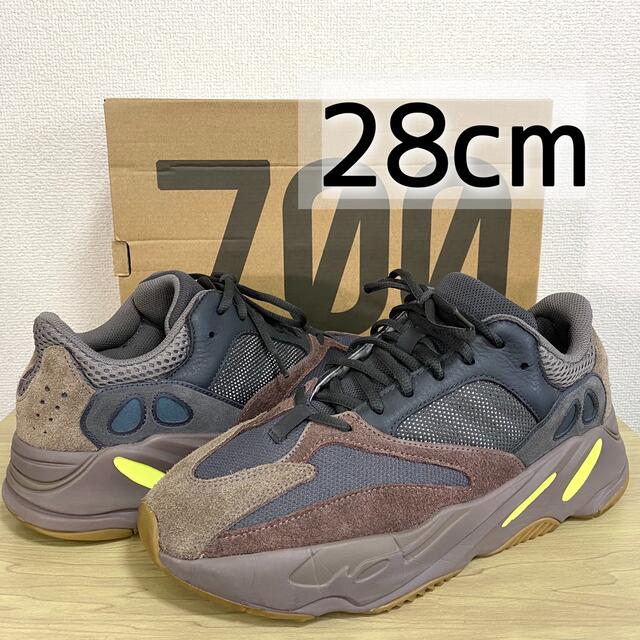 極美品! レア ADIDAS YEEZY BOOST 700 モーブ 28cmスニーカー