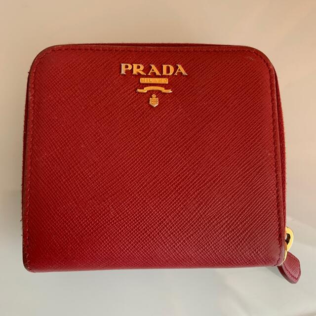 PRADA(プラダ)のプラダ　サフィアーノ　二つ折り財布 レディースのファッション小物(財布)の商品写真