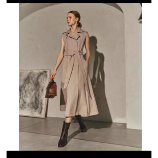 アニュアンス(ánuans)の美品　ロル  sleeveless coat dress(ロングワンピース/マキシワンピース)