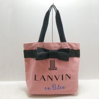 ランバンオンブルー(LANVIN en Bleu)のランバンオンブルー トートバッグ - リボン(トートバッグ)