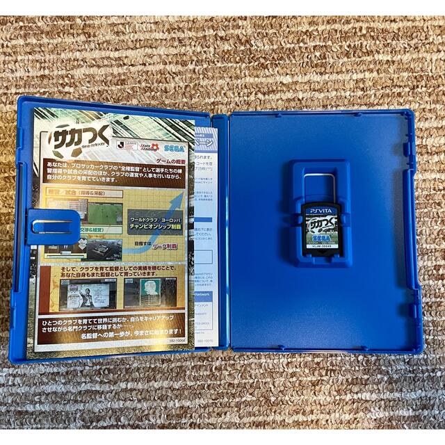 サカつく プロサッカークラブをつくろう！ Vita エンタメ/ホビーのゲームソフト/ゲーム機本体(携帯用ゲームソフト)の商品写真