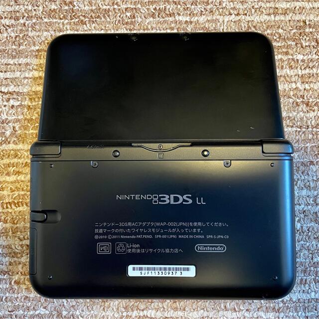 Nintendo 3DS  LL 本体ブラック エンタメ/ホビーのゲームソフト/ゲーム機本体(携帯用ゲーム機本体)の商品写真