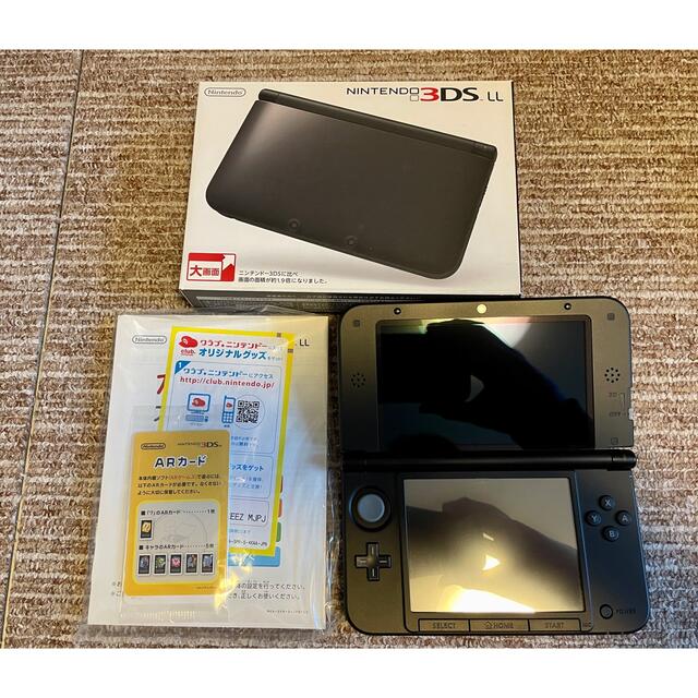 Nintendo 3DS  LL 本体ブラック エンタメ/ホビーのゲームソフト/ゲーム機本体(携帯用ゲーム機本体)の商品写真