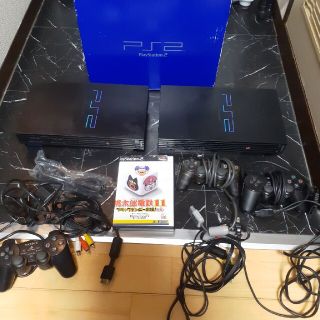 多少難ありPS2SCPH-50000とSCPH-15000ソフト一つ付き(家庭用ゲーム機本体)