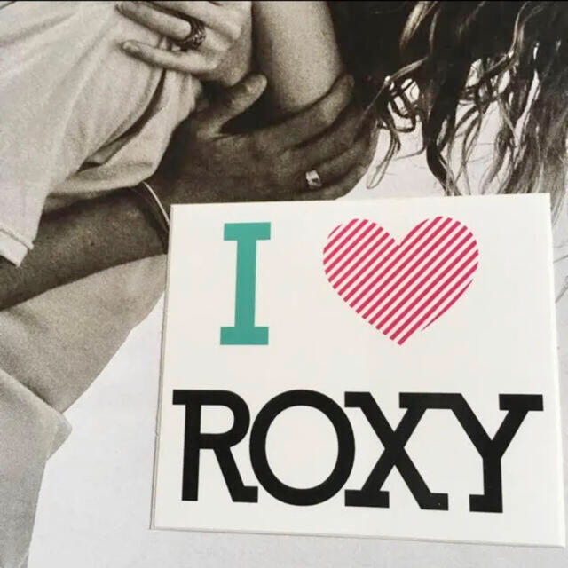 Roxy(ロキシー)のROXYロキシーハワイUS限定サーフLOVEハートティールステッカー スポーツ/アウトドアのスポーツ/アウトドア その他(サーフィン)の商品写真