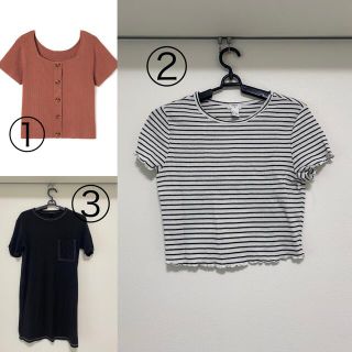 グレイル(GRL)のTシャツ3点セット(Tシャツ(半袖/袖なし))