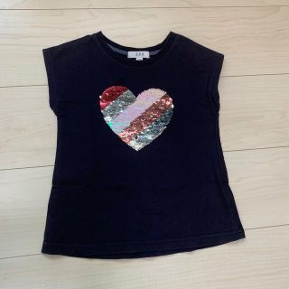 アーヴェヴェ(a.v.v)の女の子　Tシャツ 110 a.v.v. ミラクルスパンコール(Tシャツ/カットソー)