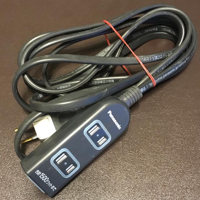 Panasonic - 3m 3口 パナソニック Panasonic 電源タップ 延長コードの