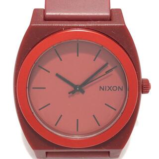 ニクソン(NIXON)のニクソン 腕時計 - 13F ボーイズ レッド(腕時計)