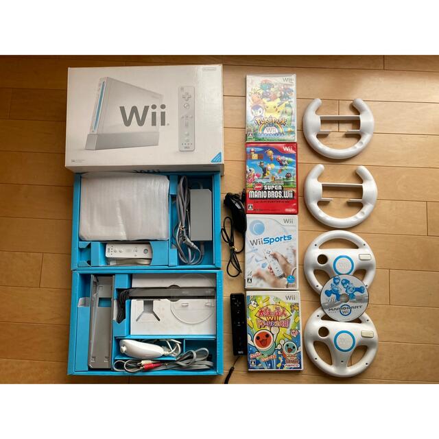 Nintendo Wii RVL-S-WD ソフト 周辺機器 セット - 家庭用ゲーム機本体