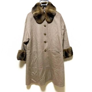 春新作の ミラショーンのミンクコート メンズサイズ ロングコート