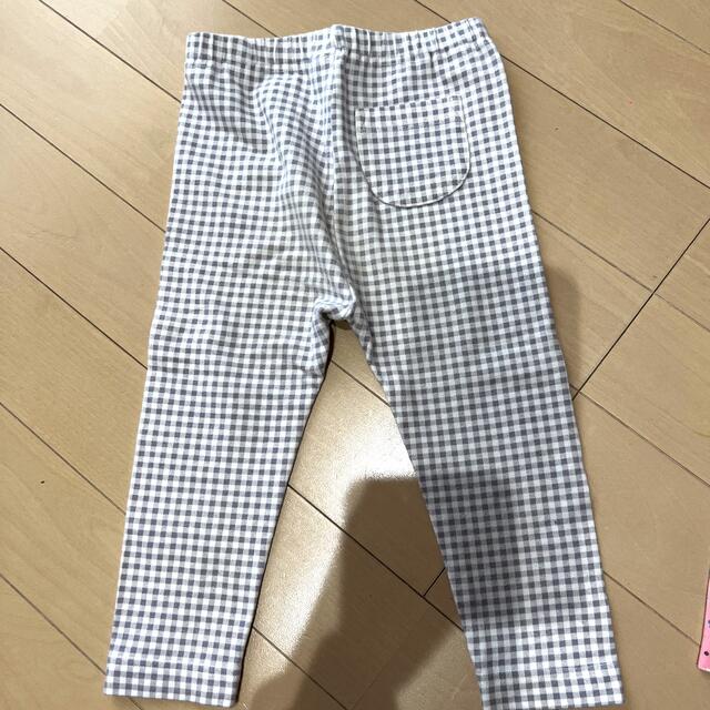 UNIQLO(ユニクロ)のUNIQLOレギンス　80サイズ　2枚セット キッズ/ベビー/マタニティのベビー服(~85cm)(パンツ)の商品写真