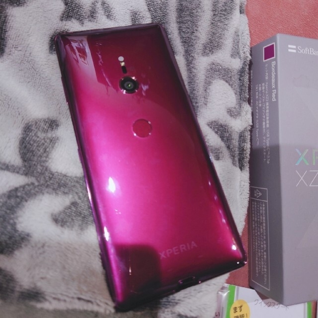 があること Xperia - Xperia XZ3 Bordeaux Red 64 GB Softbankの通販