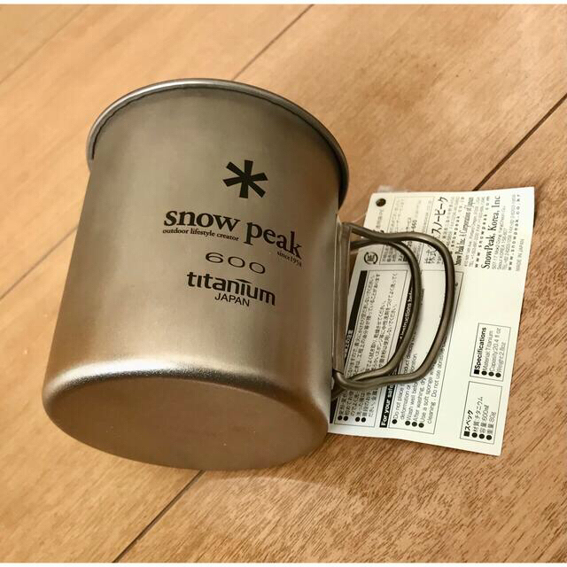 Snow Peak(スノーピーク)のスノーピーク（snow peak）チタンシングルマグ 600 スポーツ/アウトドアのアウトドア(食器)の商品写真