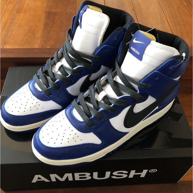 AMBUSH × NIKE DUNK HIGH DEEP ROYAL 28.0㎝