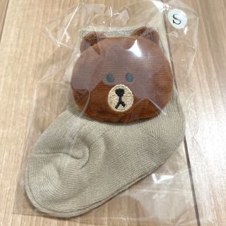 ブラウン☆ベビーソックス新品(靴下/タイツ)