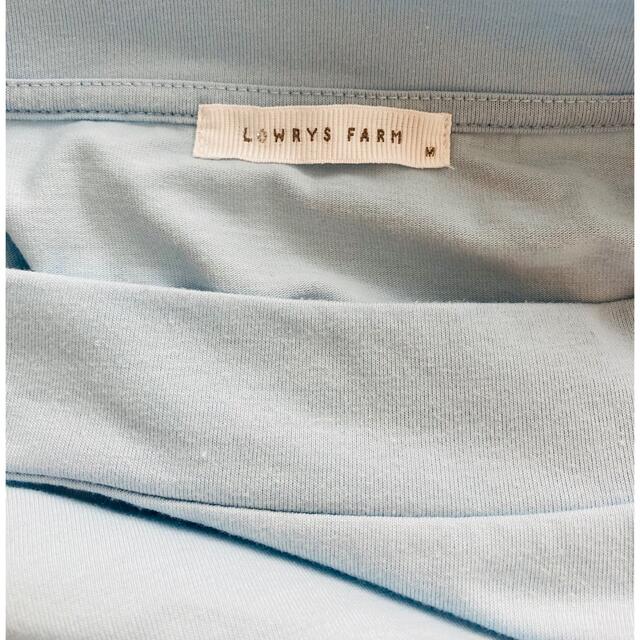 LOWRYS FARM(ローリーズファーム)のLOWRYS FARM/ローリーズファーム　総刺繍オフショルTシャツ レディースのトップス(Tシャツ(半袖/袖なし))の商品写真