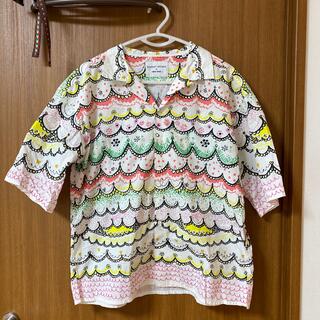 ツモリチサト(TSUMORI CHISATO)のツモリチサト　ニコアンド　コラボシャツ(シャツ/ブラウス(半袖/袖なし))