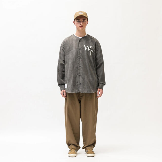 W)taps(ダブルタップス)のWTAPS 22SS LEAGUE GRAY M メンズのトップス(シャツ)の商品写真