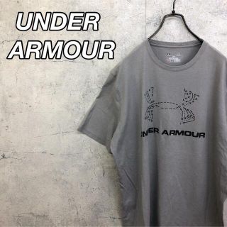 アンダーアーマー(UNDER ARMOUR)の希少 90s アンダーアーマー Tシャツ プリントロゴ (Tシャツ/カットソー(半袖/袖なし))