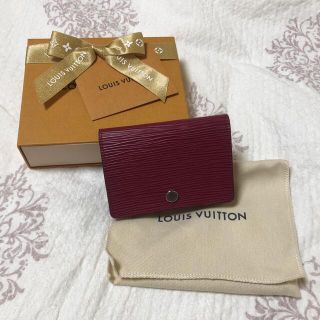 ルイヴィトン(LOUIS VUITTON)のLOUIS VUITTON ルイヴィトン  名刺入れ(名刺入れ/定期入れ)