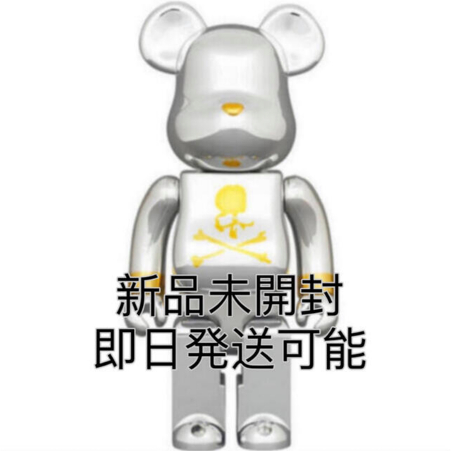 BE@RBRICK mastermind JAPAN SILVER 1000％