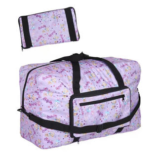 旅行バッグ 紫 ステラルー キャリーオンバッグ ディズニー ボストン 折りたたみ(スーツケース/キャリーバッグ)