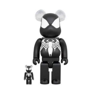 ベアブリック(BE@RBRICK)のSPIDER-MAN BLACK COSTUME 100％ & 400％(フィギュア)