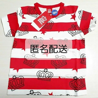 ベビードール(BABYDOLL)のベビードール　ボーダー半袖Tシャツ(赤)　新品未使用(Tシャツ/カットソー)