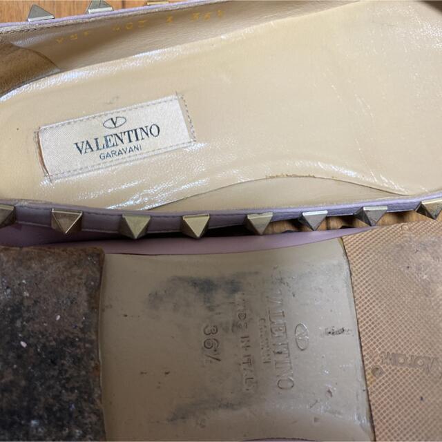 VALENTINO(ヴァレンティノ)のヴァレンティノ　フラットパンプス レディースの靴/シューズ(ハイヒール/パンプス)の商品写真