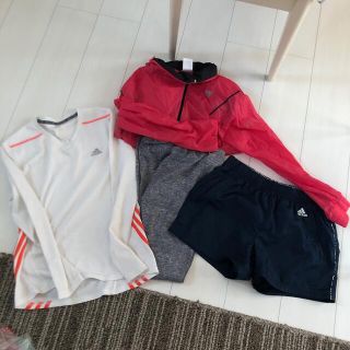 アディダス(adidas)の最終値下げ❣️adidas ランニングセット　Mサイズ(ウォーキング)