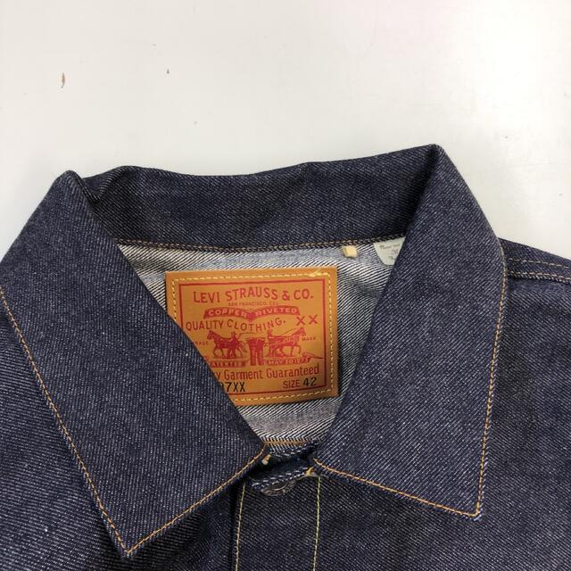 Levi's(リーバイス)の新品 LEVI'S 507XX 復刻 2nd デニムジャケット(42) メンズのジャケット/アウター(Gジャン/デニムジャケット)の商品写真