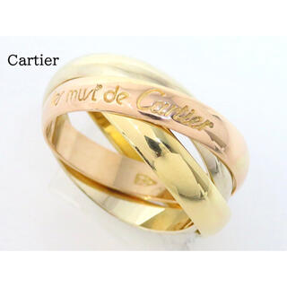 カルティエ(Cartier)のCartier カルティエ 750 スリーカラー トリニティ リング(リング(指輪))