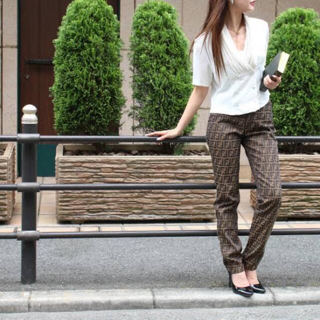 最安通販 フェンディ FENDI ズッカ パンツ カジュアルパンツ