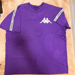 カッパ(Kappa)の新品　kappa パープルTシャツ(Tシャツ/カットソー(半袖/袖なし))