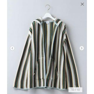 ロク(6 (ROKU))の＜6(ROKU)＞COTTON MULTI STRIPE HOODIE/フーディ(カーディガン)