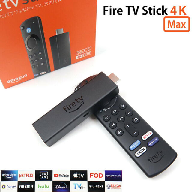 【新品】 Fire TV Stick 4K MAX  《おまけ付き》