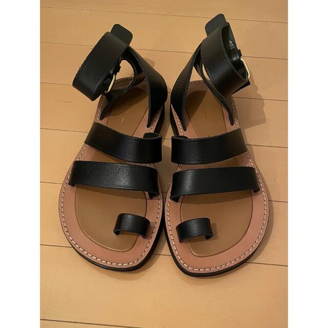 極美品✨ セリーヌ フィービー期 レザーサンダル ヒール 保存箱付き 全