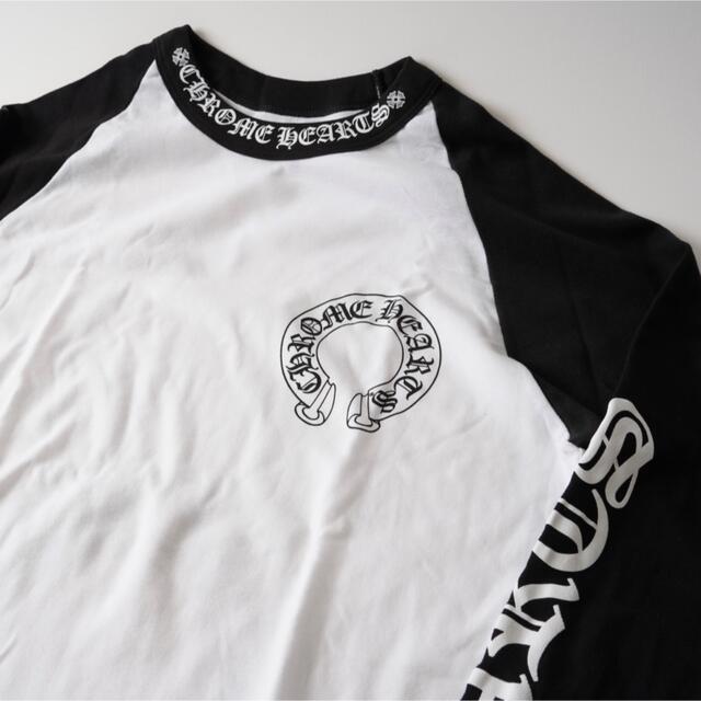 chrome hearts クロムハーツ ラグラン ロンT ホースシュー　XL