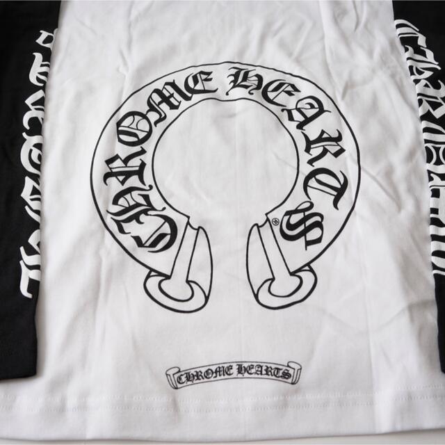 chrome hearts クロムハーツ ラグラン ロンT ホースシュー　XL