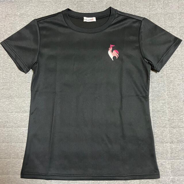 le coq sportif(ルコックスポルティフ)の【美品】 Le coq sportif ルコック レディース　Tシャツ　黒 レディースのトップス(Tシャツ(半袖/袖なし))の商品写真