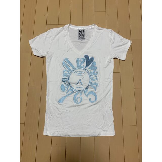 FUGA(フーガ)の[古着] WILD PARTY Tシャツ ロックス ホワイト メンズのトップス(Tシャツ/カットソー(半袖/袖なし))の商品写真