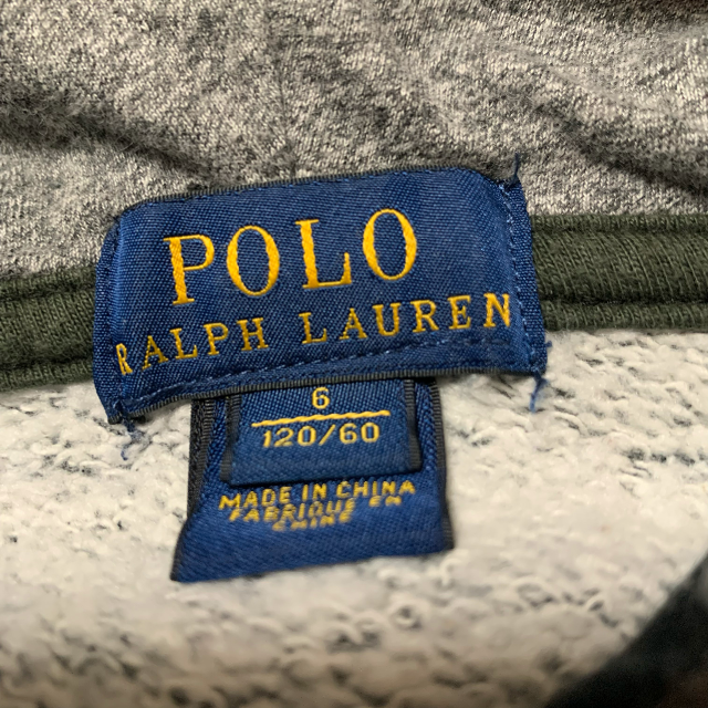 POLO RALPH LAUREN(ポロラルフローレン)の【120/60】ポロラルフローレン　パーカー＆パンツセット キッズ/ベビー/マタニティのキッズ服男の子用(90cm~)(Tシャツ/カットソー)の商品写真