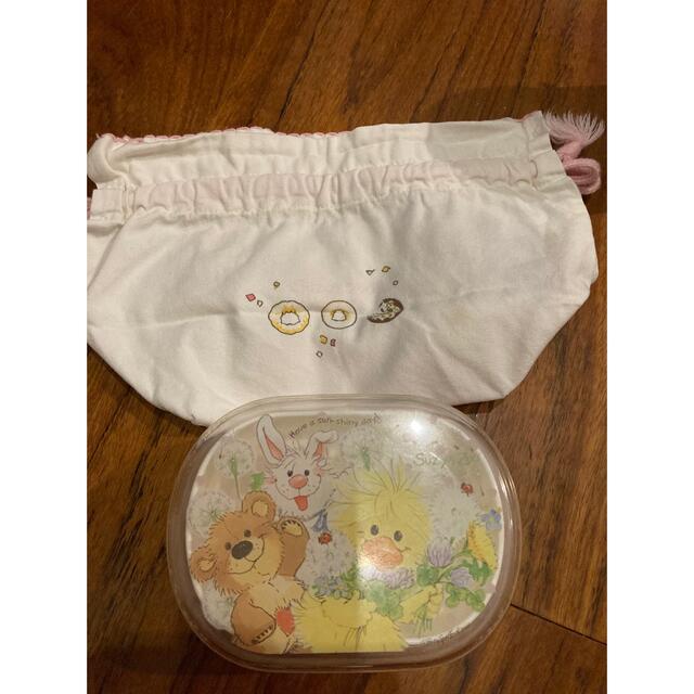 CareBears(ケアベア)のスージーズー♡お弁当箱＆袋 インテリア/住まい/日用品のキッチン/食器(弁当用品)の商品写真