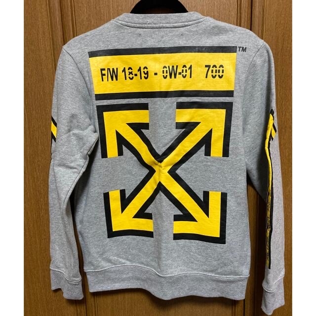 OFF-WHITE - off-whiteオフホワイトトレーナーMの通販 by ☆2151K