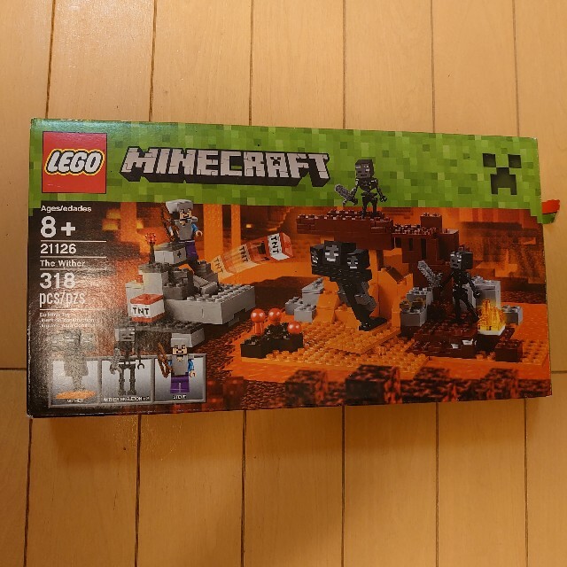 Lego(レゴ)のレゴ＊LEGO Minecraft The Wither 21126 61355 キッズ/ベビー/マタニティのおもちゃ(積み木/ブロック)の商品写真