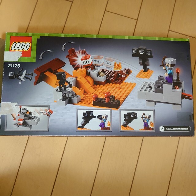 Lego(レゴ)のレゴ＊LEGO Minecraft The Wither 21126 61355 キッズ/ベビー/マタニティのおもちゃ(積み木/ブロック)の商品写真