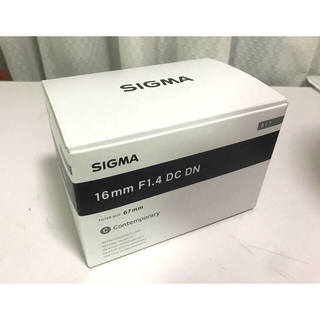 シグマ(SIGMA)のSIGMA 16mm F1.4 DC DC SONY Eマウント(レンズ(単焦点))