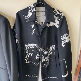 アンダーカバー(UNDERCOVER)のUNDERCOVER 19ss VLADS 比翼コート(ステンカラーコート)