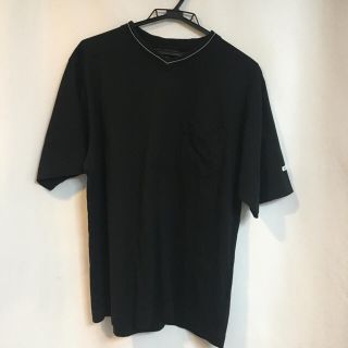 バーバリー(BURBERRY)の★美品★ BURBERRY GOLFバーバリーゴルフ　半袖カットソー　L 黒(Tシャツ/カットソー(半袖/袖なし))